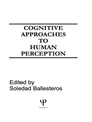 cover image of Cognitive Approaches to Human Perception